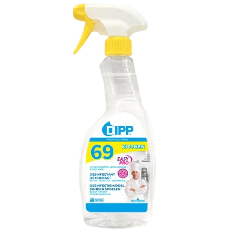 DIPP n° 69 - EasyPro contactdesinfectiemiddel - 750ml